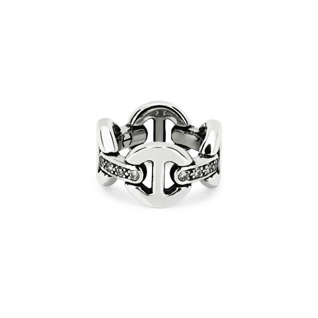 QUAD LINK WITH DIAMONDS QUAD LINK WITH DIAMONDS