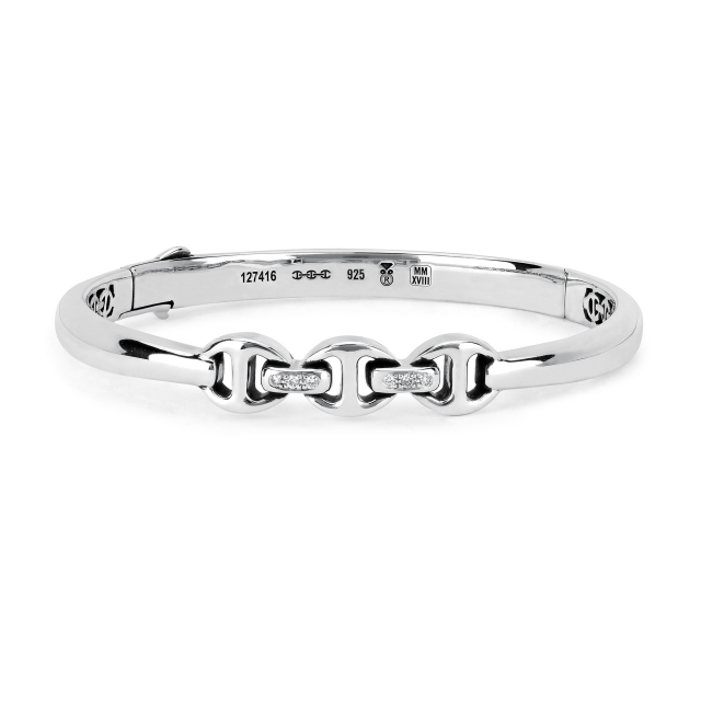 SIRKEL BRACELET WITH DIAMOND BRIDGES SIRKEL BRACELET WITH DIAMOND BRIDGES