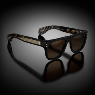 MODEL:Ⅷ-MATTE BLACKE-ALTERNATIVE FIT｜brown｜Model Ⅷ